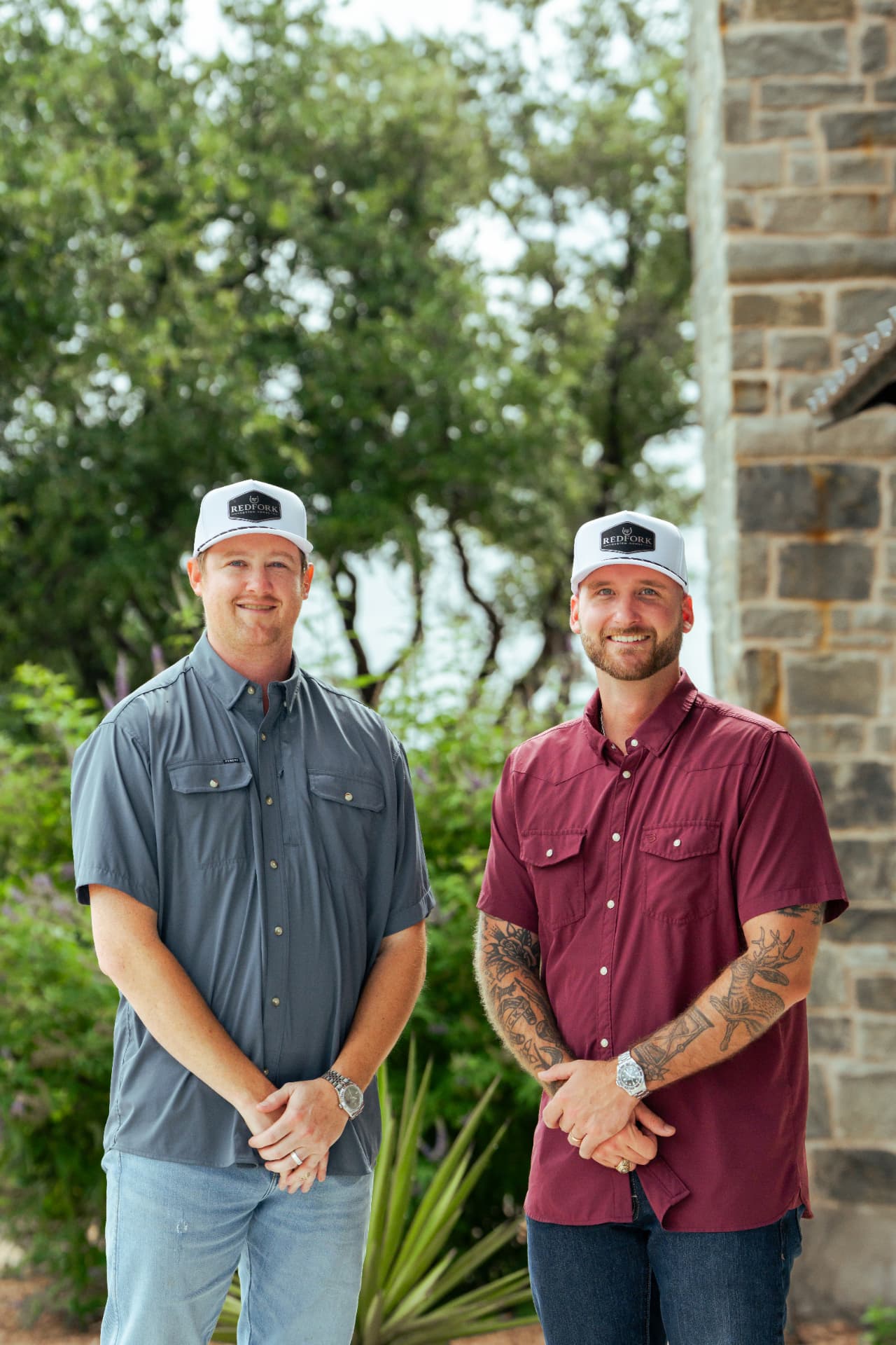 Braden Pearson and Matt Durbin of Redfork Custom Homes