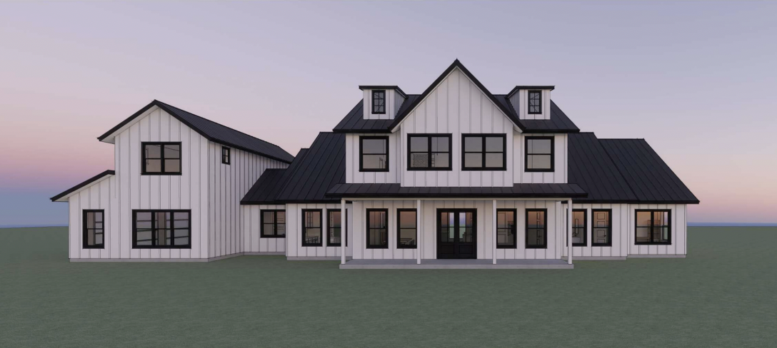 Rendering of the Copperas Cove custom home